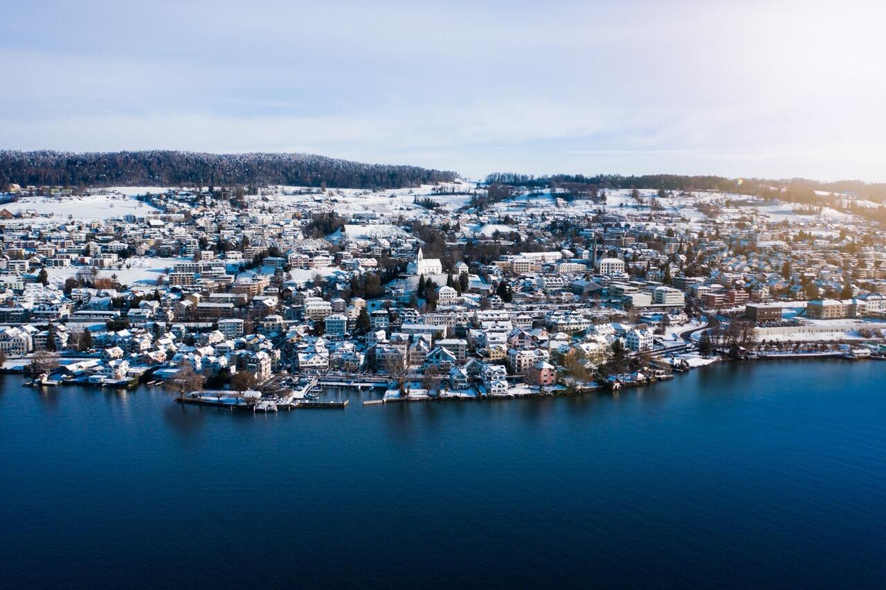 Männedorf im Winter