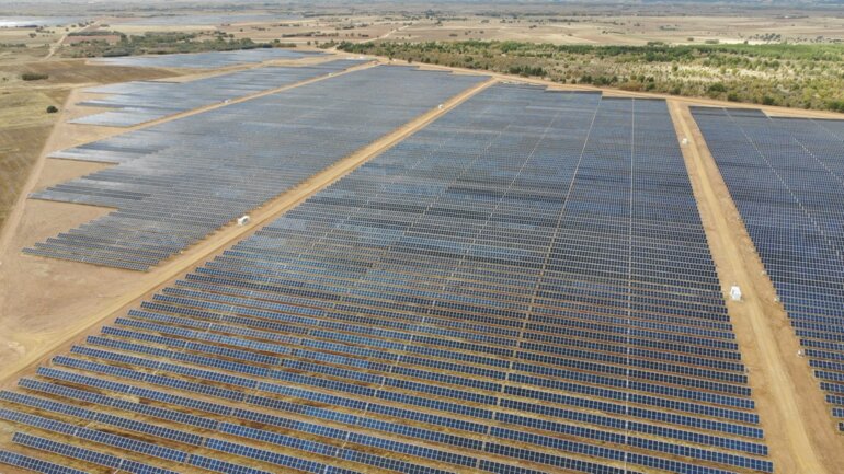 Solarpark Fenara der Axpo.