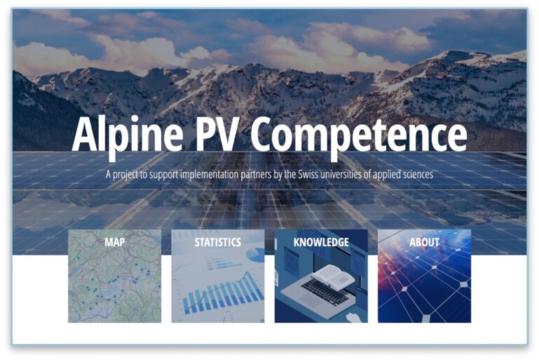 screenshot der Website